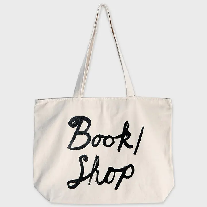 LARGE ZIPPER-TOP TOTE IN ECRU NATURAL - Master
